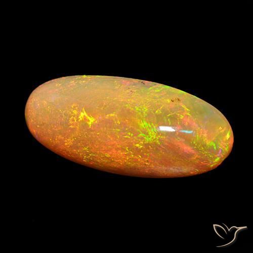 Opala Multicolorido Natural 13.59ct, oval, Opaco