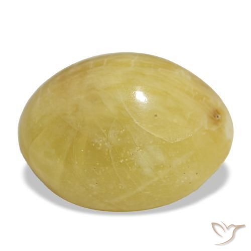 Opala dourado natural 14,38ct, corte oval, opaco