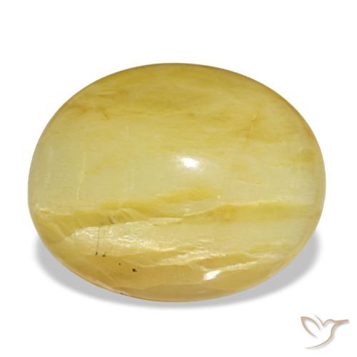 8.78ct amarelo opala, oval, opaco