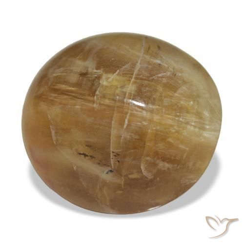 Opala marrom natural 8,17ct, corte oval, opaco