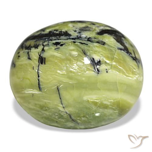 24.01ct verde opala, oval, opaco