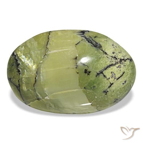 10.18ct verde opala, oval, opaco