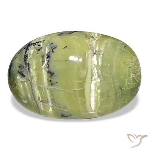 7.08ct verde opala, oval, opaco