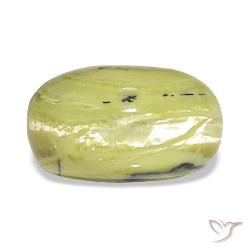 3.73ct verde opala, oval, opaco