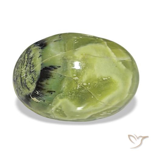 8.39ct verde opala, oval, opaco