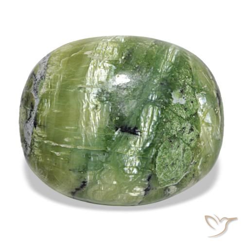 27.02ct verde opala, almofada, opaco
