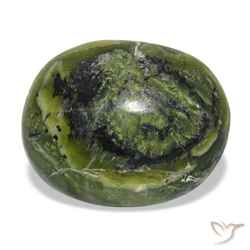 8.91ct verde opala, oval, opaco