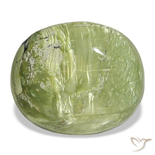25.50ct verde opala, oval, opaco