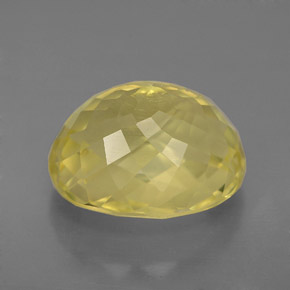 Ortoclásio amarelo natural 6,59ct, corte oval, VVS-VS