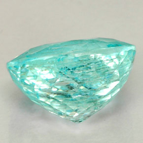 Turmalina paraíba azul natural 3,34ct, corte oval, SI-I1