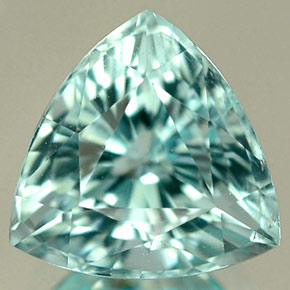 Turmalina paraíba verde natural 2,21ct, trillion, IF
