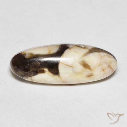 12.85ct Natural Multicolorido Madeira de amendoim, oval, Opaco