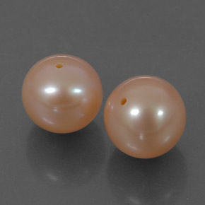 Pedras preciosas de pérola rosa natural de 6,19 ct, esfera / bola, opaco