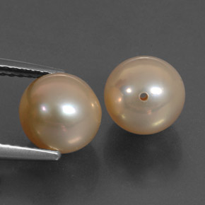 Pedras preciosas de pérola rosa natural de  ct, esfera / bola, opaco