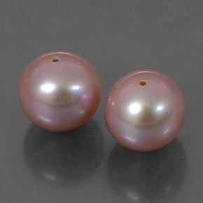 Pedras preciosas de pérola rosa natural de  ct, esfera / bola, opaco