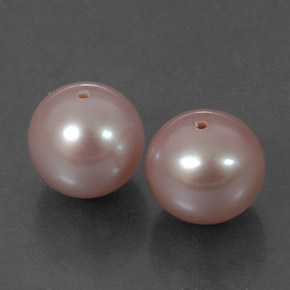 Pedras preciosas de pérola rosa natural de  ct, esfera / bola, opaco