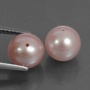 Pedras preciosas de pérola rosa natural de  ct, esfera / bola, opaco