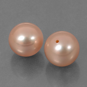 Pedras preciosas de pérola rosa natural de  ct, esfera / bola, opaco