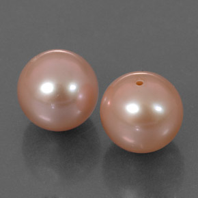 Pedras preciosas de pérola rosa natural de  ct, esfera / bola, opaco