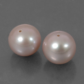 Pedras preciosas de pérola rosa natural de 6,01 ct, esfera / bola, opaco