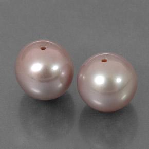 Pedras preciosas de pérola rosa natural de 6,62 ct, esfera / bola, opaco