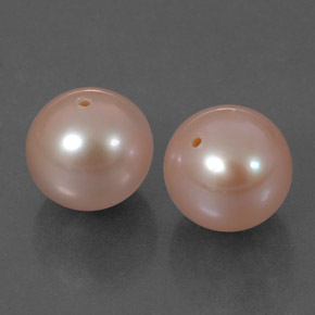 Pedras preciosas de pérola rosa natural de  ct, esfera / bola, opaco