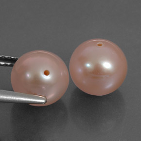 Pedras preciosas de pérola rosa natural de  ct, esfera / bola, opaco