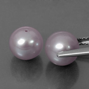 Pedras preciosas de pérola rosa natural de  ct, esfera / bola, opaco