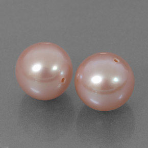 Pedras preciosas de pérola rosa natural de  ct, esfera / bola, opaco