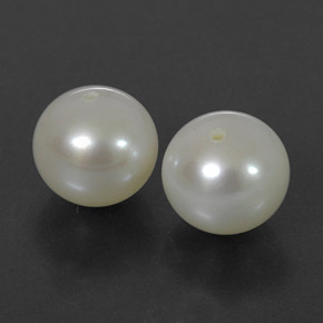 Pedras preciosas de Pérola Creme natural de  ct, Esfera / Bola, Opaco