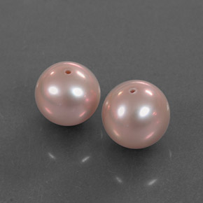 Pedras preciosas de pérola rosa natural de  ct, esfera / bola, opaco