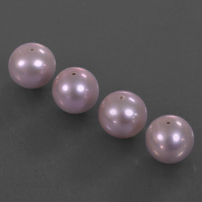 Pedras preciosas de pérola rosa natural de  ct, esfera / bola, opaco