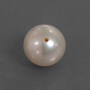 Pérola rosa natural 2,89ct, esfera / bola, opaco