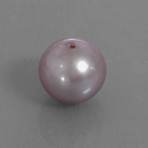 Pérola azul natural 3,24ct, esfera / bola, opaco