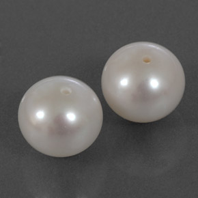Pedras preciosas de pérola creme natural de  ct, esfera / bola, opaco