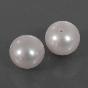 Pedras preciosas de pérola creme natural de  ct, esfera / bola, opaco
