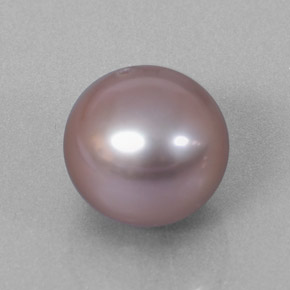 Pérola azul natural 3,50ct, esfera / bola, opaco