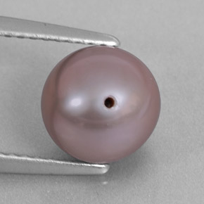 Pérola azul natural 3,50ct, esfera / bola, opaco