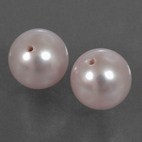 Pedras preciosas de Pérola rosa médio natural de 5.79 ct, Esfera / Bola, Opaco