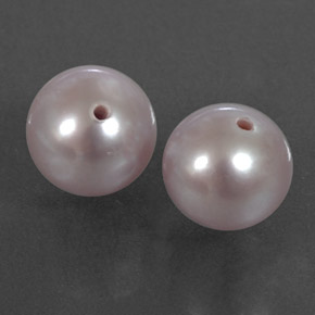 Pedras preciosas de pérola rosa natural de 5,51 ct, esfera / bola, opaco