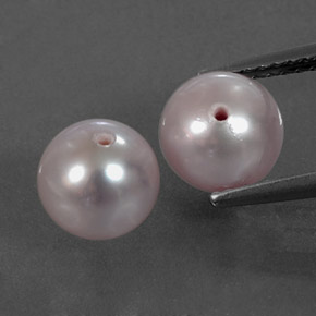 Pedras preciosas de pérola rosa natural de  ct, esfera / bola, opaco