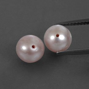 Pedras preciosas de pérola rosa natural de  ct, esfera / bola, opaco