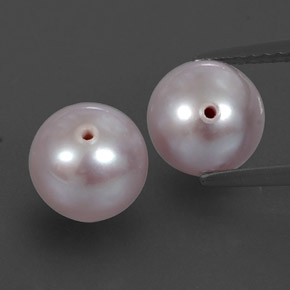 Pedras preciosas de pérola rosa natural de  ct, esfera / bola, opaco