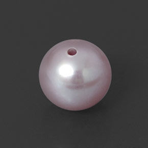 Pérola azul natural 2,29ct, esfera / bola, opaco