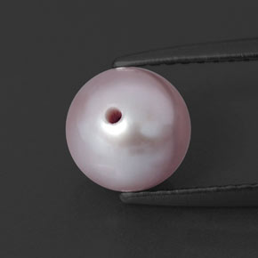 Pérola azul natural 2,29ct, esfera / bola, opaco
