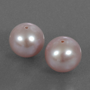 Pedras preciosas de pérola rosa natural de  ct, esfera / bola, opaco