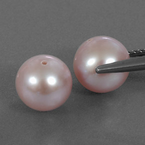 Pedras preciosas de pérola rosa natural de  ct, esfera / bola, opaco