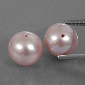 Pedras preciosas de Pérola Laranja Rosa natural de 6,50 ct, Esfera / Bola, Opaco