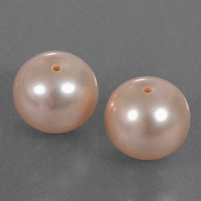 Pedras preciosas de pérola rosa natural de  ct, esfera / bola, opaco