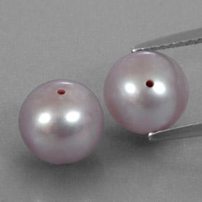 Pedras preciosas de Pérola rosa médio natural de 6.16 ct, Esfera / Bola, Opaco